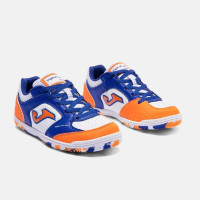 Joma Top Flex Chaussures de Foot en Salle (IN) Enfants Blanc Bleu Orange