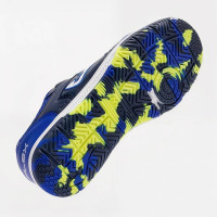 Joma Top Flex Chaussures de Foot en Salle (IN) Enfants Bleu Foncé Bleu Jaune