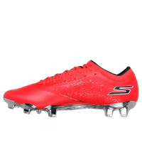 Skechers Razor 1.5 Elite Gras Voetbalschoenen (FG) Rood Zilver Multicolor
