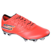 Skechers Razor 1.5 Elite Gras Voetbalschoenen (FG) Rood Zilver Multicolor