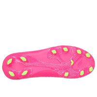 Skechers SKX_2 Gazon Naturel Artificiel Chaussures de Foot (MG) Enfants Rose Noir