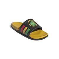 adidas Adilette Jamaica Slippers Zwart Geel Rood