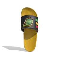 adidas Adilette Jamaica Slippers Zwart Geel Rood