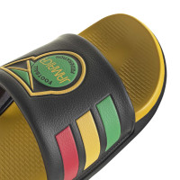 adidas Adilette Jamaica Slippers Zwart Geel Rood