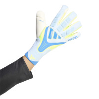 adidas Predator Pro Keepershandschoenen Blauw Lichtblauw Neongeel
