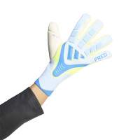 adidas Predator Pro PC Gants de Gardien de But Bleu Clair Bleu Néon Jaune