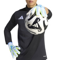 adidas Predator Pro PC Gants de Gardien de But Bleu Clair Bleu Néon Jaune