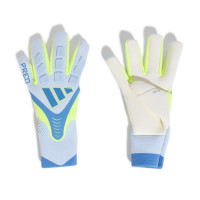 adidas Predator Pro PC Gants de Gardien de But Bleu Clair Bleu Néon Jaune