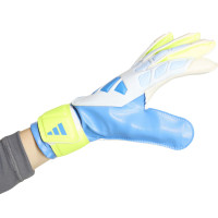 adidas Predator Training Keepershandschoenen Kids Blauw Lichtblauw Neongeel