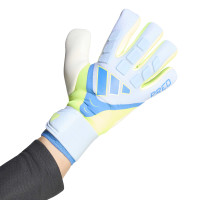adidas Predator Competition Keepershandschoenen Lichtblauw Blauw Neongeel