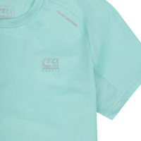 Cruyff Hydrogen T-Shirt Kids Mintgroen Zilver