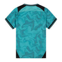 Cruyff Defense Zomerset Kids Turquoise Zwart