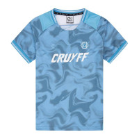 Ensemble d'été Cruyff Defense pour Enfants, bleu, bleu clair