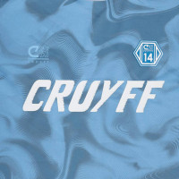 Cruyff Defense T-Shirt Kids Blauw Lichtblauw