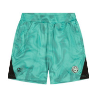 Short Cruyff Defense pour Enfants Turquoise Noir