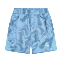 Short Cruyff Defense pour Enfants, bleu, bleu clair