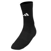 Chaussettes rembourrées adidas Crew, noires et blanches