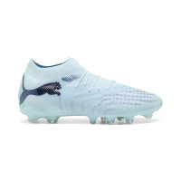 PUMA Future 9 Pro Gazon Naturel Artificiel Chaussures de Foot (MG) Bleu Clair Bleu
