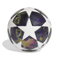 adidas UEFA Champions League League Final Ballon de Foot Street Taille 5 2025-2026 Mauve Blanc Jaune