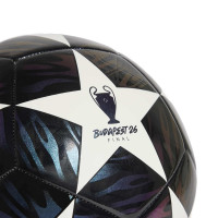 adidas UEFA Champions League Club Final Ballon de Foot Taille 5 2025-2026 Noir Blanc Mauve