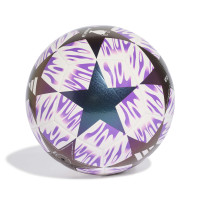 adidas UEFA Champions League Club Final Ballon de Foot Taille 5 2025-2026 Blanc Mauve Bleu