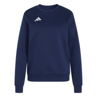 adidas Entrada 26 Crew Sweater Joggingpak Dames Donkerblauw Wit
