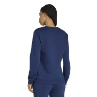 adidas Entrada 26 Crew Sweater Joggingpak Dames Donkerblauw Wit
