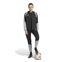 Veste de pluie adidas Tiro 26 pour Femmes, noir et gris