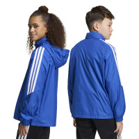 adidas Tiro 26 League Windbreaker Kids Blauw Wit
