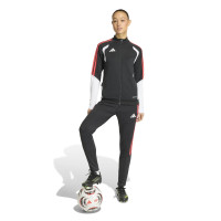Veste d'entraînement adidas Tiro 26 Competition pour Femmes, noir, blanc, rouge