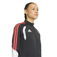 Veste d'entraînement adidas Tiro 26 Competition pour Femmes, noir, blanc, rouge