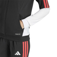 Veste d'entraînement adidas Tiro 26 Competition pour Femmes, noir, blanc, rouge