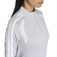 Haut d'entraînement adidas Tiro 26 League pour femme, gris et blanc