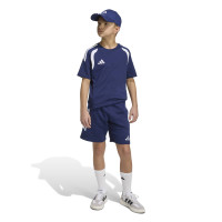 adidas Tiro 26 League Sweat Trainingsbroekje Kids Donkerblauw Wit