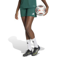 Short de football adidas Entrada 26 pour Femmes, vert foncé et blanc