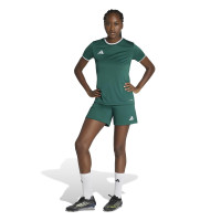 Short de football adidas Entrada 26 pour Femmes, vert foncé et blanc