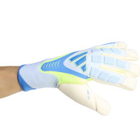 adidas Predator Pro Hyp Gants de Gardien de But Bleu Clair Bleu Néon Jaune