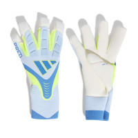 adidas Predator Pro Hyp Gants de Gardien de But Bleu Clair Bleu Néon Jaune