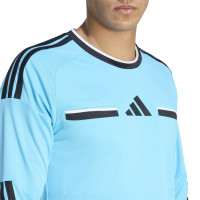 adidas REF 26 Scheidsrechtersshirt Lange Mouwen Blauw Zwart