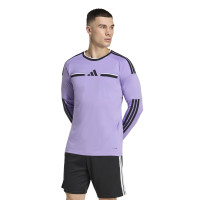 Maillot d'arbitre à manches longues adidas REF 26 violet noir