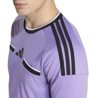 Maillot d'arbitre à manches longues adidas REF 26 violet noir