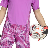 Kit de gardien de but adidas Tiro 26 Competition à manches courtes, rose