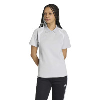 adidas Tiro 26 League Polo Dames Grijs Wit