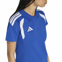 Polo adidas Tiro 26 League pour femmes, bleu et blanc