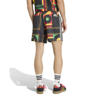 adidas Jamaïque x Bob Marley Originals Short Noir Blanc Multicolore