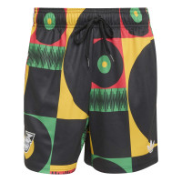 adidas Jamaïque x Bob Marley Originals Short Noir Blanc Multicolore
