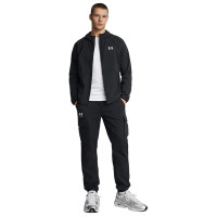 Under Armour Vibe Woven Cargo Trainingspak Zwart Wit