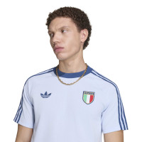 adidas Italië Originals T-Shirt Lichtblauw Blauw