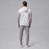 Nike Paris Saint-Germain Strike Survêtement à Capuche Full-Zip 2025-2026 Blanc Gris Noir