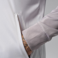 Nike Paris Saint-Germain Strike Survêtement à Capuche Full-Zip 2025-2026 Blanc Gris Noir